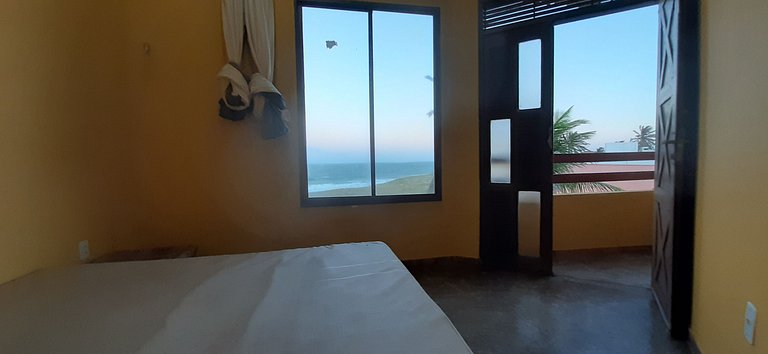 Chalé de Graçandu azul mobiliado